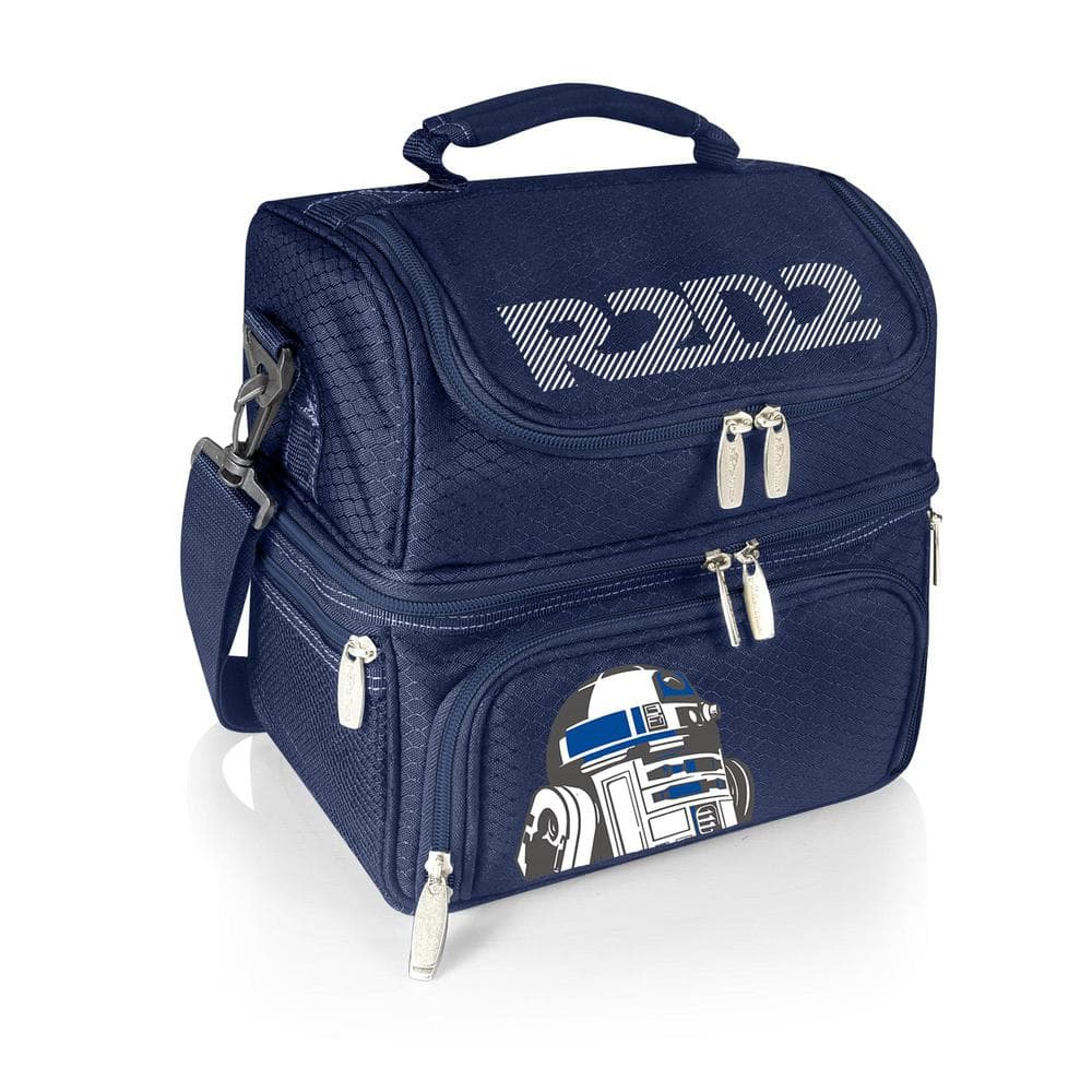3 Qt. 8-Can R2-D2 Pranzo Lunch Tote Cooler in Navy - Hercitys