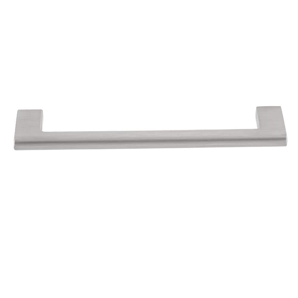 5-Pack Vail 6 in. (152 mm) Center-to-Center Modern Satin Nickel Bar Drawer Pull - Hercitys