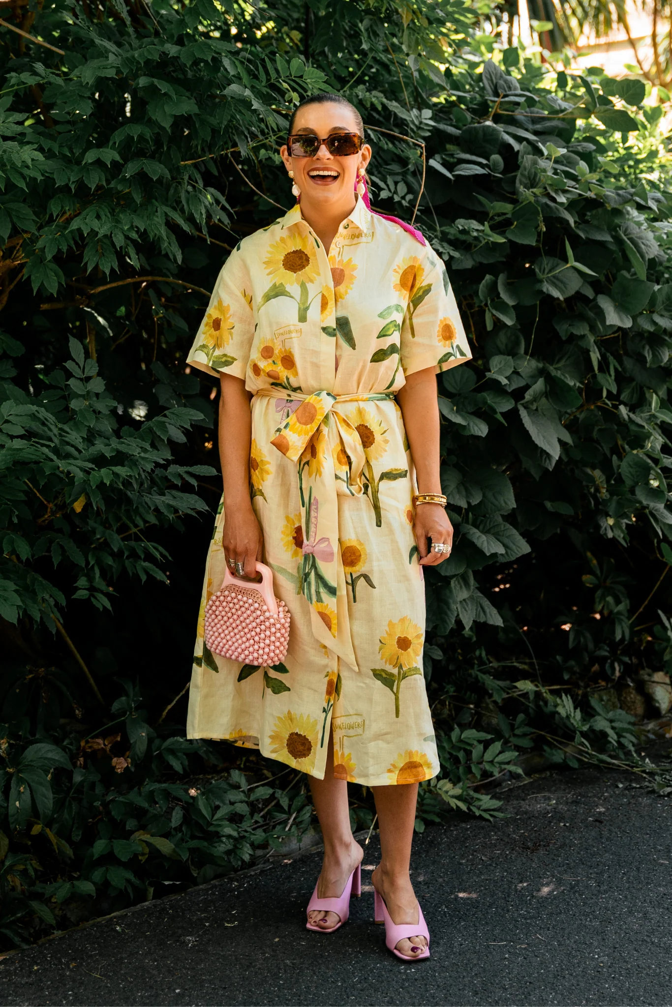 ALFRESCO DRESS - SUNFLOWER - Hercitys