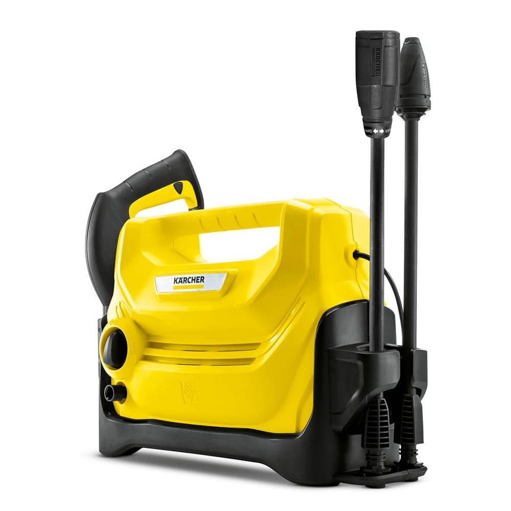 1600 PSI 1.35 GPM K 2 Entry Portable Electric Power Pressure Washer with Vario & Dirtblaster Spray Wands - Hercitys