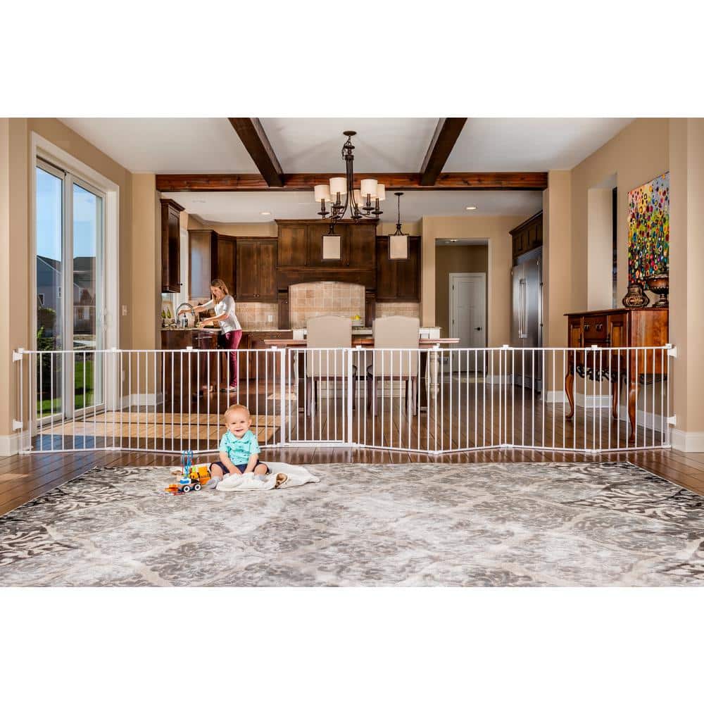 28″ 4-in-1 Play Yard Configurable Metal Safety Gate - Hercitys
