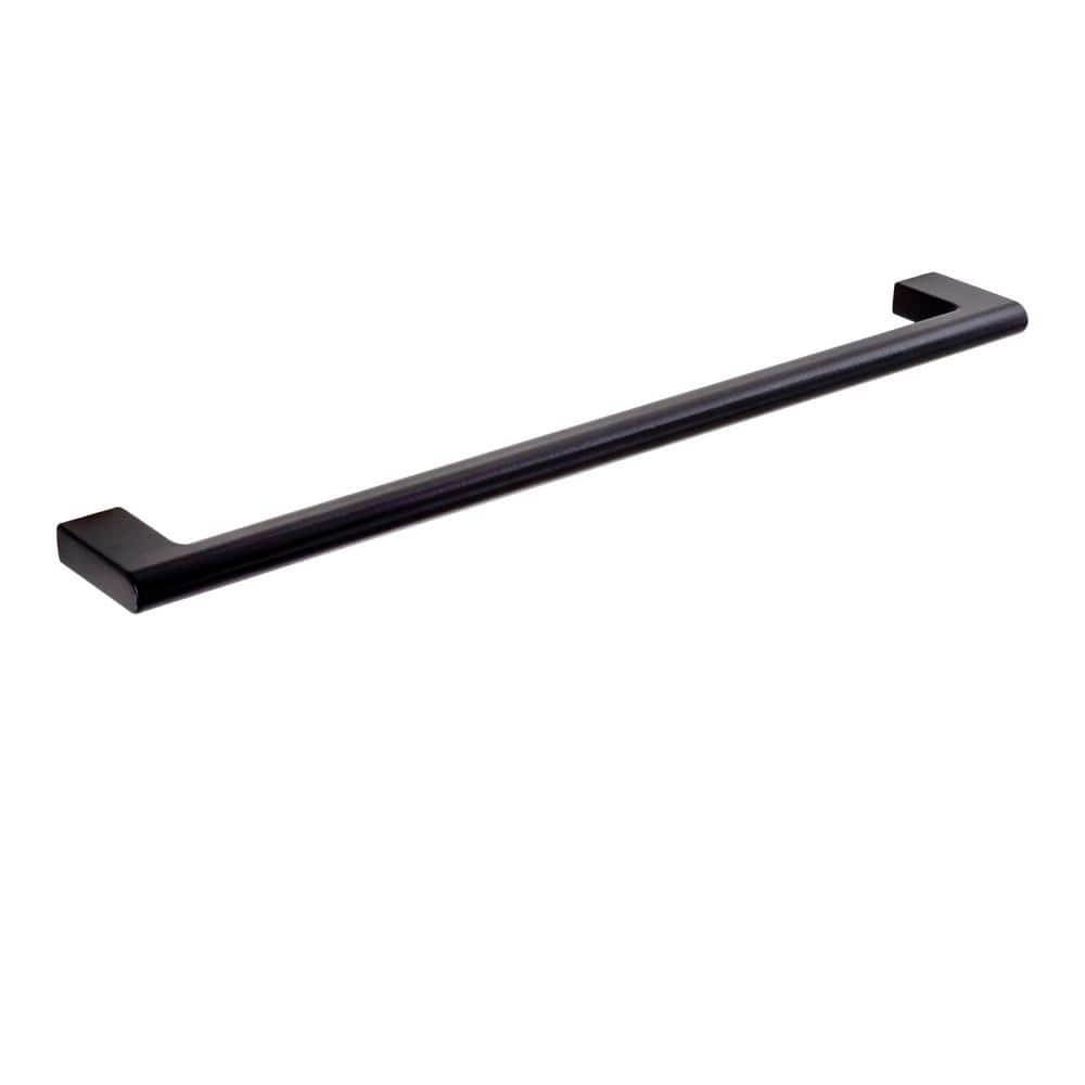 5-Pack Vail 10 in. (254 mm) Center-to-Center Modern Matte Black Bar Drawer Pull - Hercitys