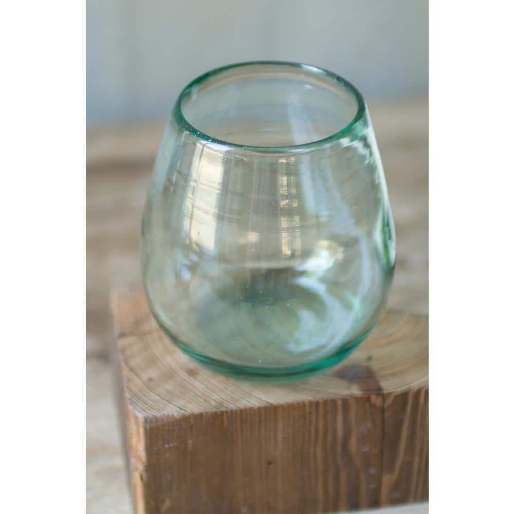 18 oz. Stemless Wine Clear Glasses (Set of 6) - Hercitys
