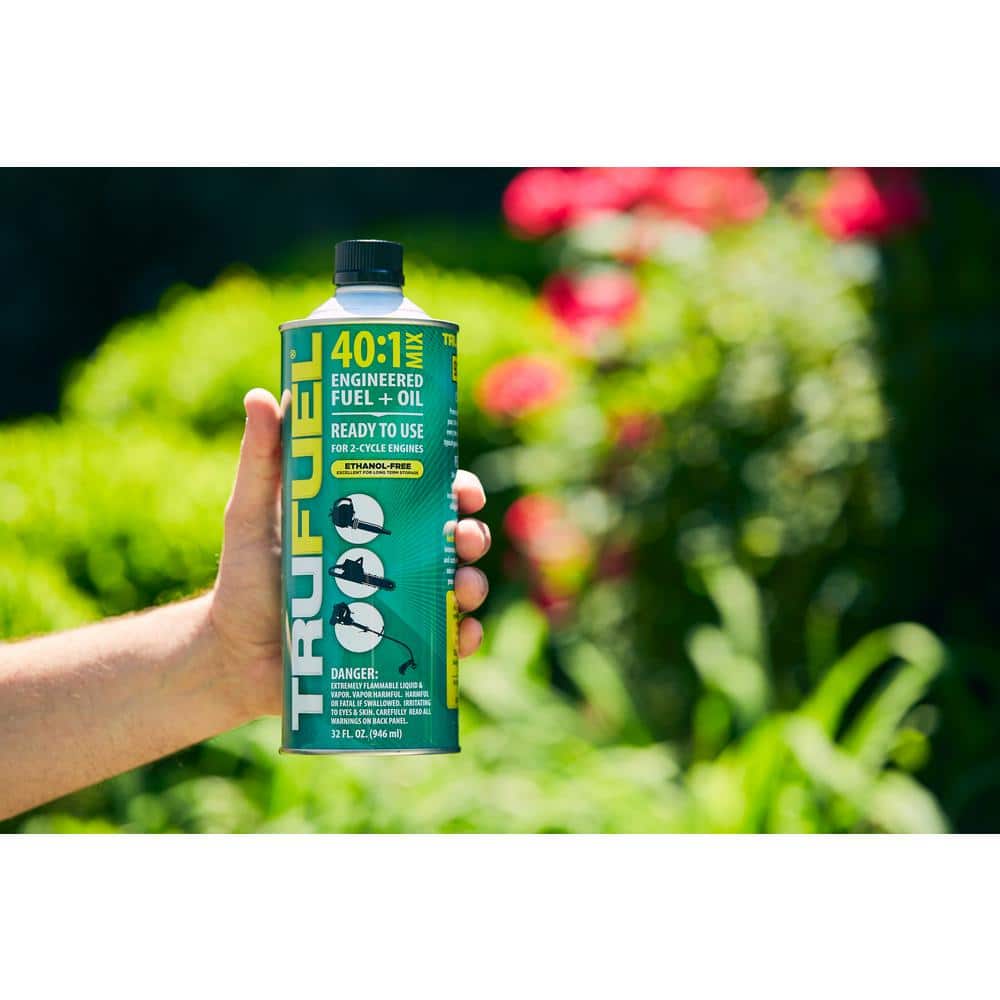 2-Cycle 40:1 Pre-Mixed Fuel and Oil 32 oz. (6-Pack) - Hercitys
