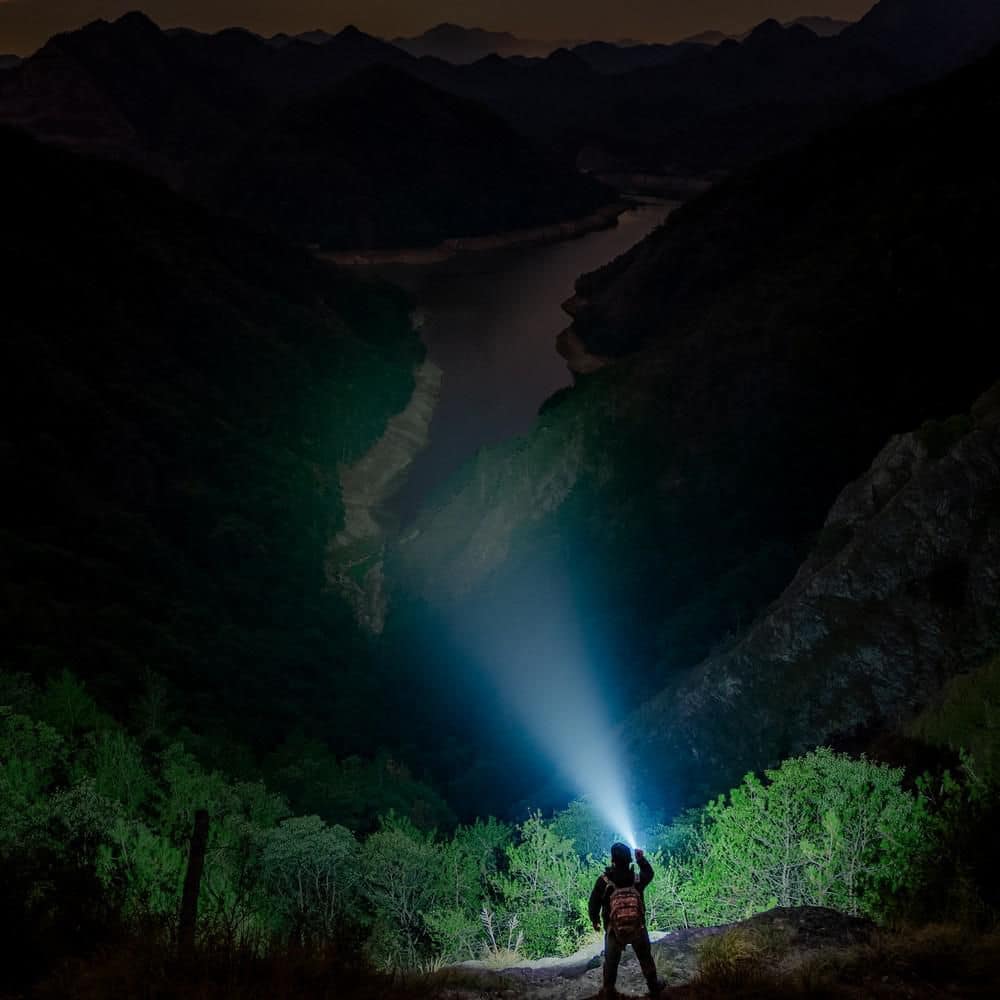 500 Lumens 3.8 in. Super Bright Pivot Head Rechargeable LED Flashlight with Magnetic Base and Clip (3-Pack) - Hercitys