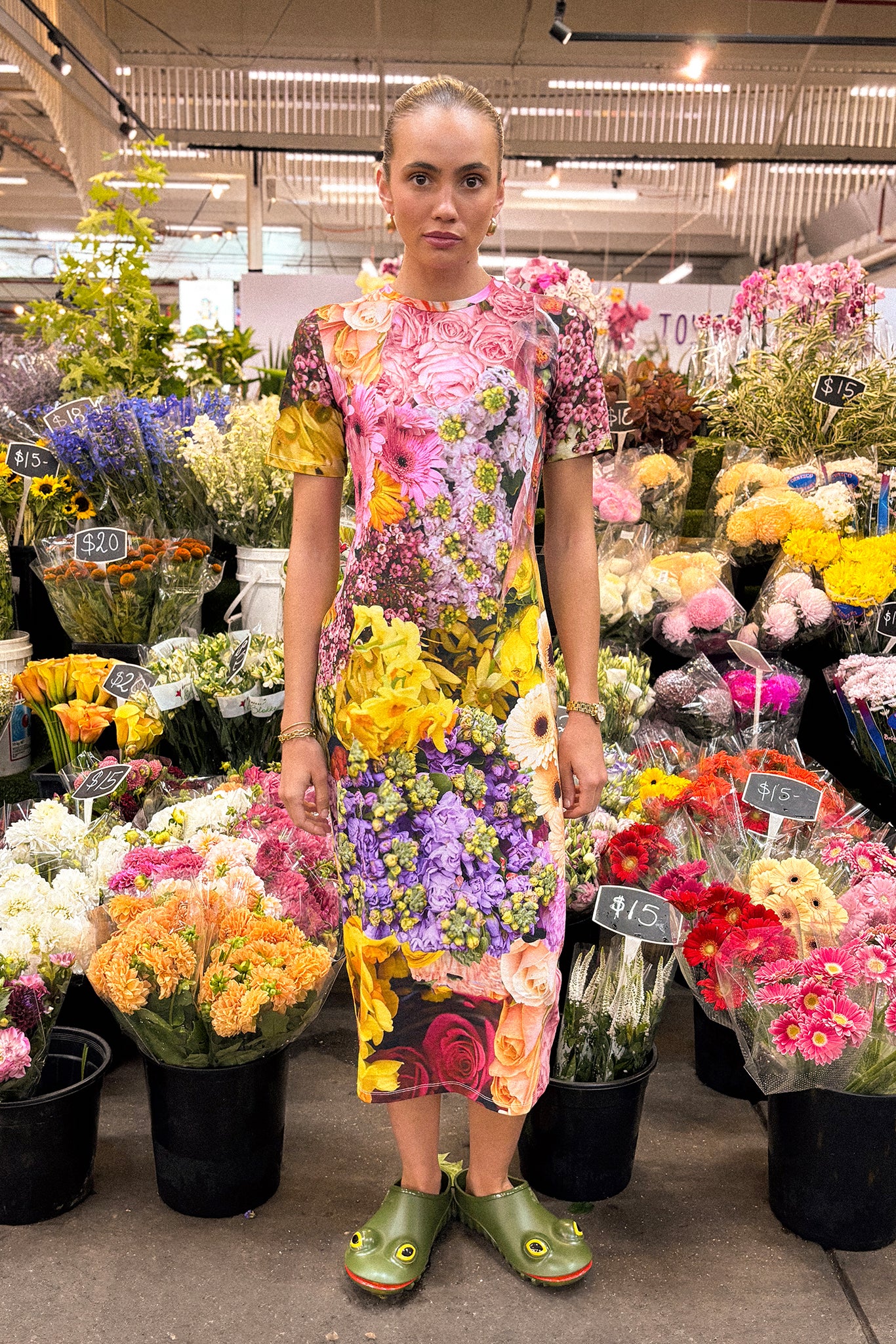 SUNNY DRESS - FLOWER SHOP - Hercitys