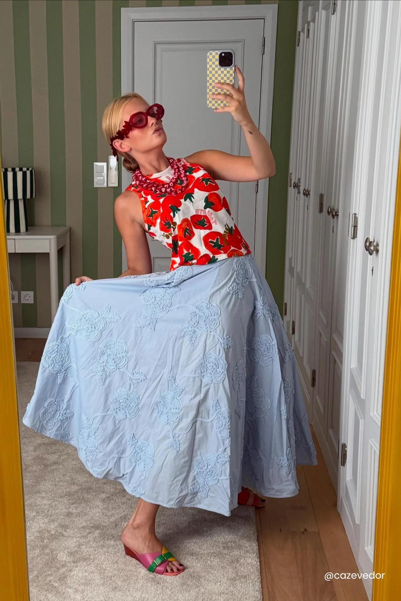 JERSEY TANK - TOMATO - Hercitys