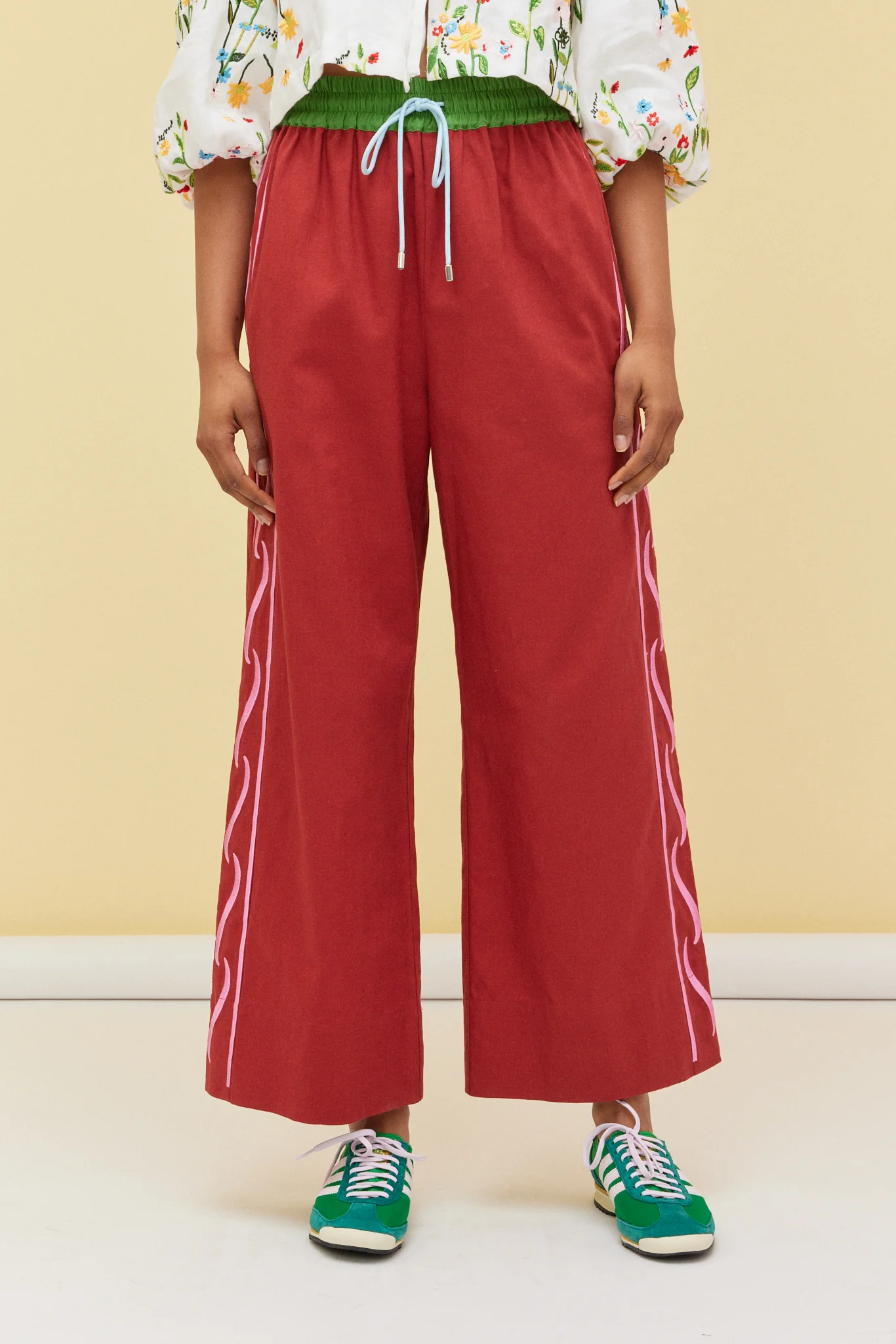 COLUMN PANT - TERRACOTTA - Hercitys