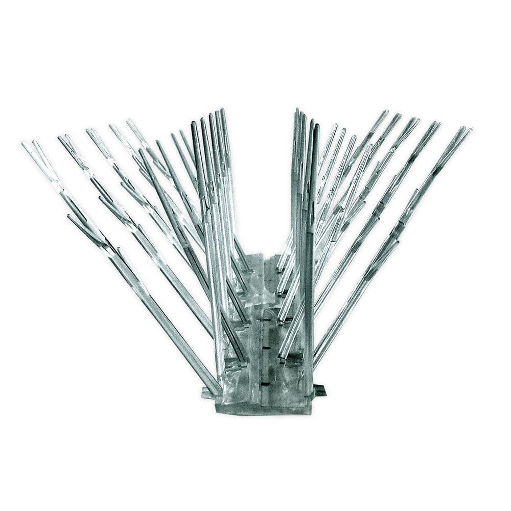 50 ft. Original Plastic Bird Spikes Kit Pigeon Repellent - Hercitys