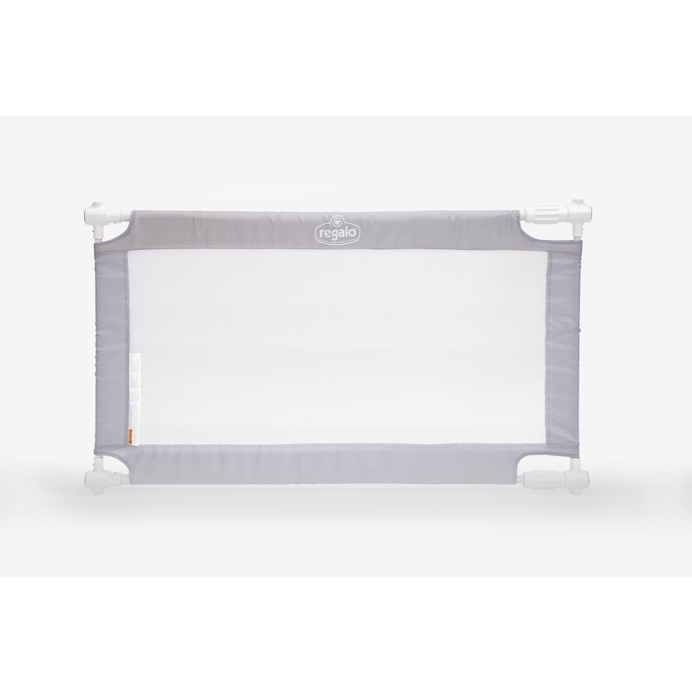 28 in. Tall Gray Expandable Mesh Gate - Hercitys