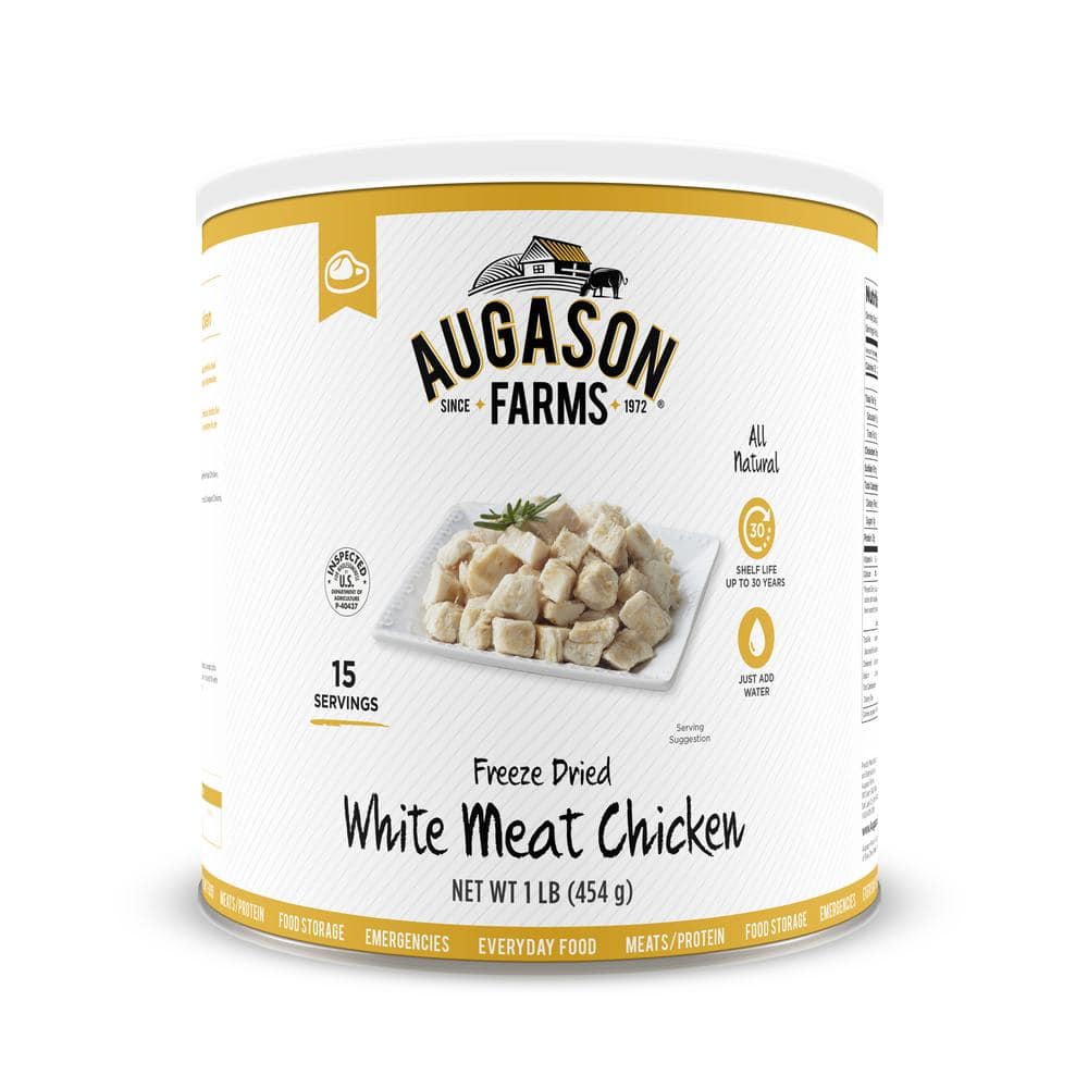 16 oz. Freeze-Dried Precooked White Meat Chicken - Hercitys
