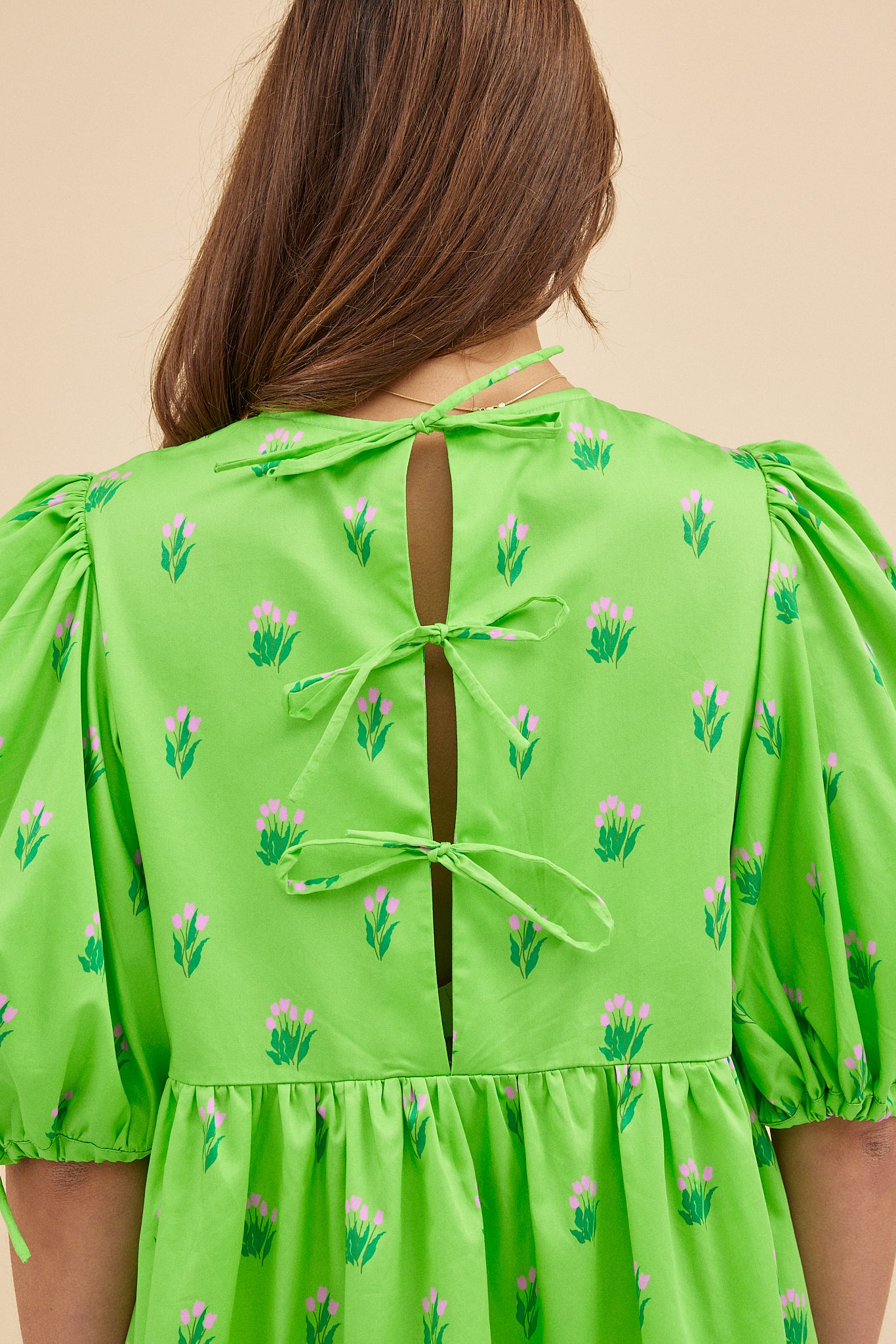 ROSSO DRESS - KERMIT TULIP - Hercitys