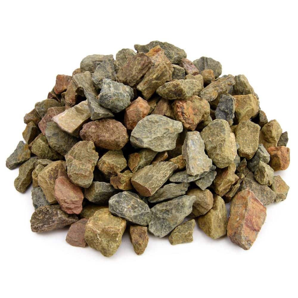0.25 cu. ft. 1 in. Small Sage wood Crushed Landscape Rock for Gardening, Landscaping, Driveways and Walkways - Hercitys