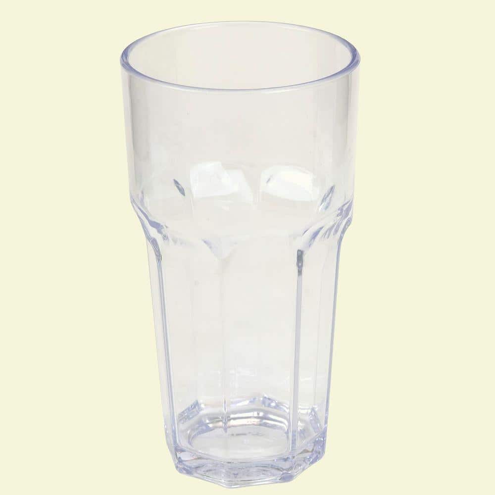 18 oz. SAN Plastic Clear Tumbler (Case of 24) - Hercitys