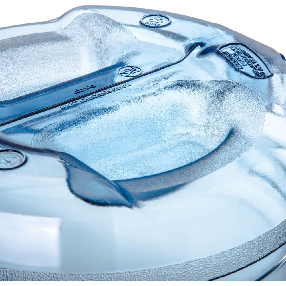 2-Piece Blue Plastic Ice Bucket Set - Hercitys