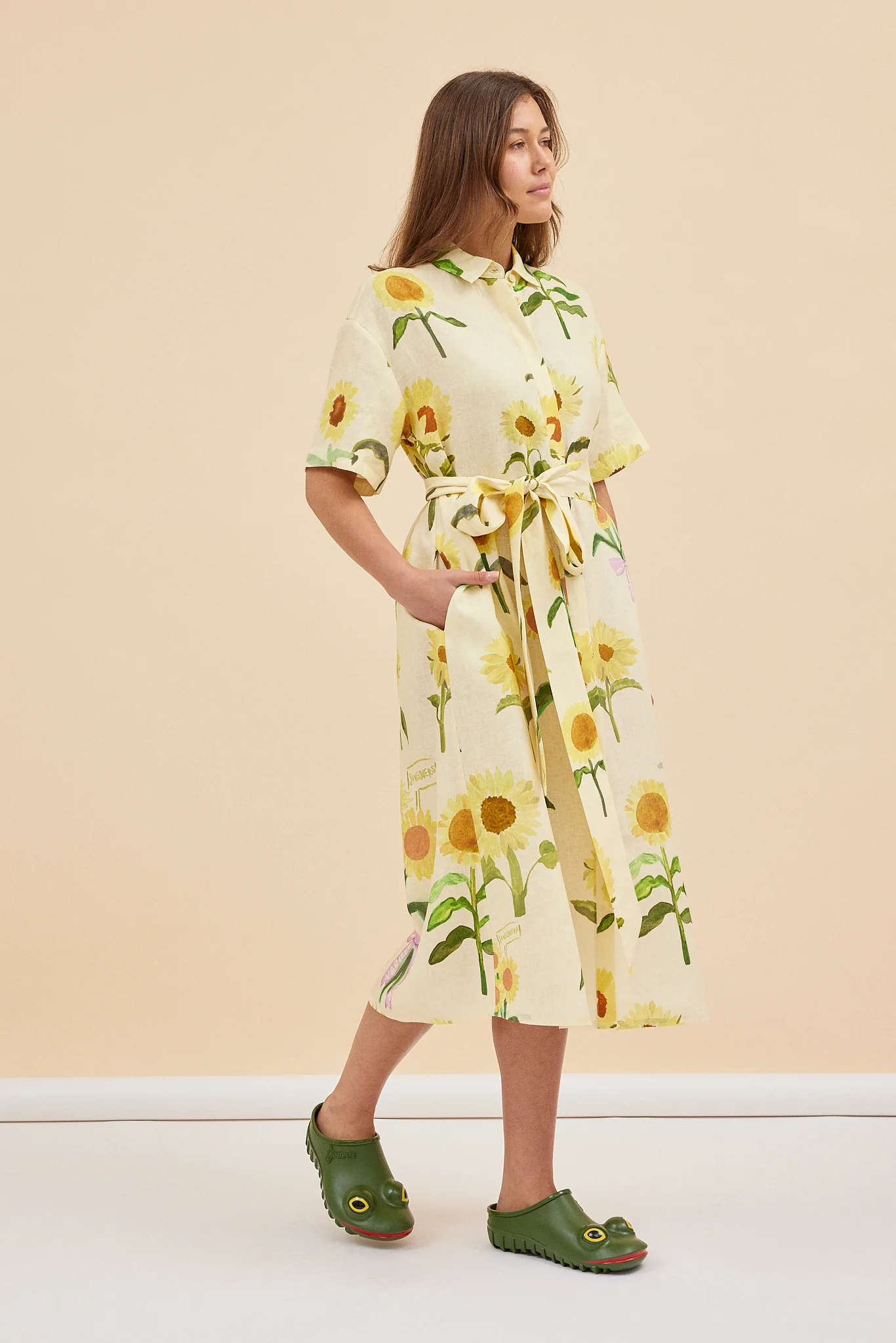 ALFRESCO DRESS - SUNFLOWER - Hercitys