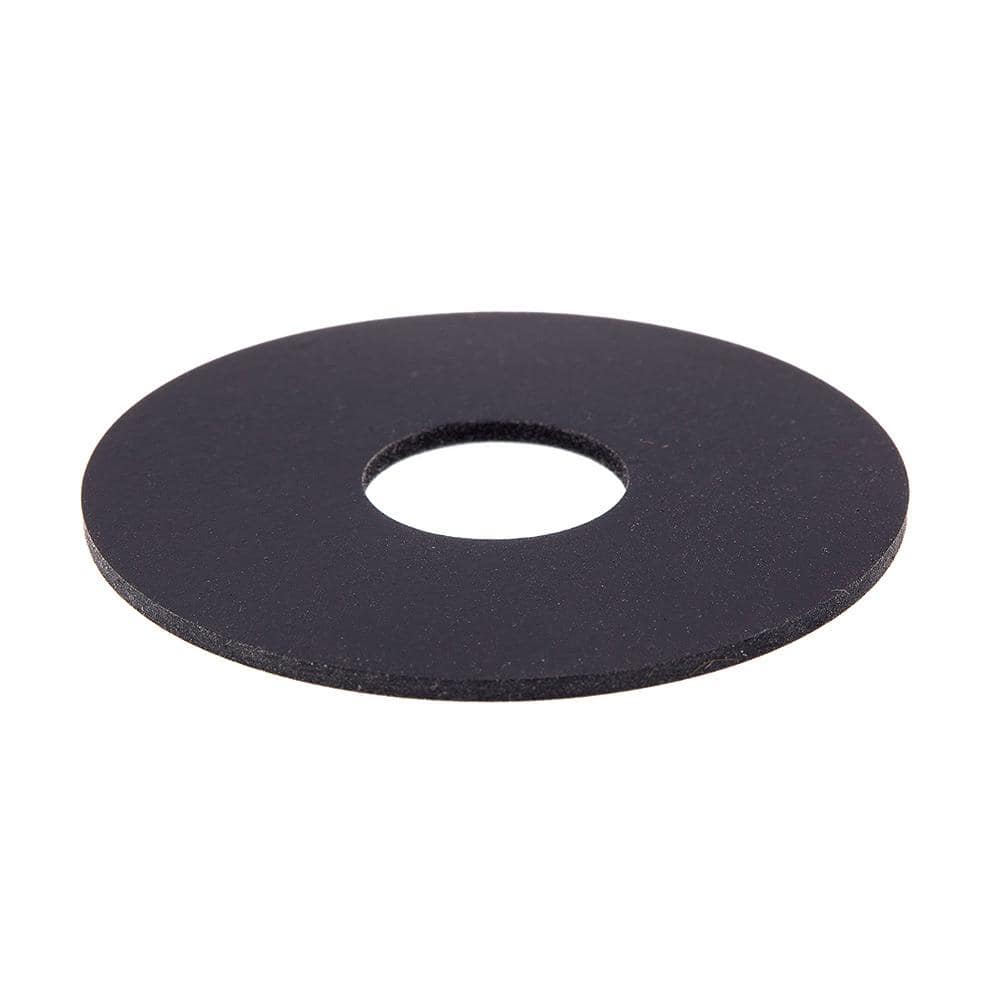 5/8 in. x 2 in. O.D. Black Neoprene Fender Washers (5-Pack) - Hercitys