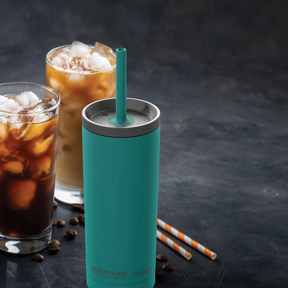 20 oz Vacuum Insulated Blue Stainless Steel Coffee Tumblers - Hercitys