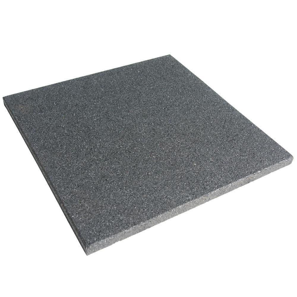 “Eco-Sport” Interlocking Tiles, Coal 3/4 in. x 19.5 in. x 19.5 in. (13.2 sq.ft, 5 Pack) - Hercitys