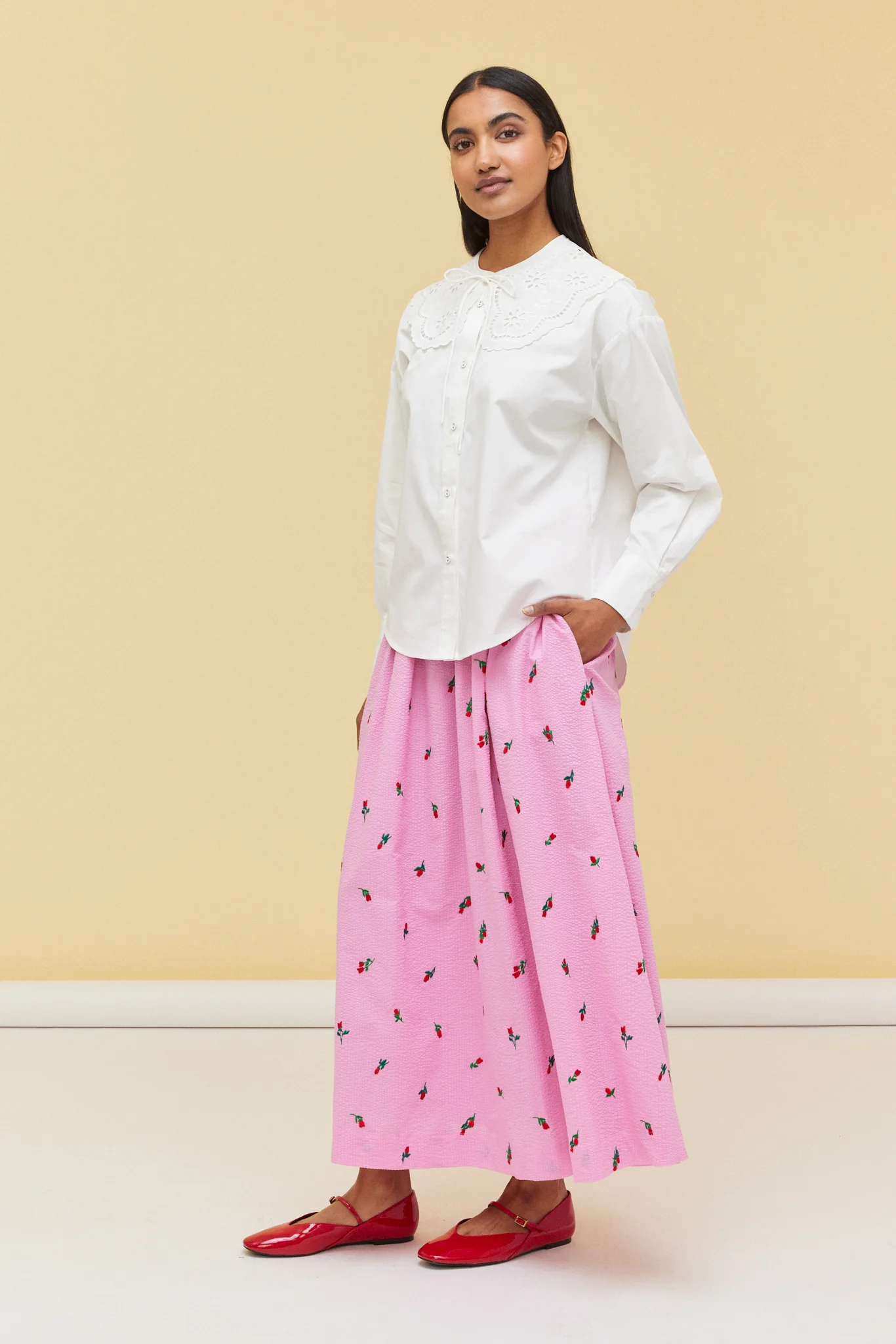 DOLCE SKIRT - ROSES - Hercitys