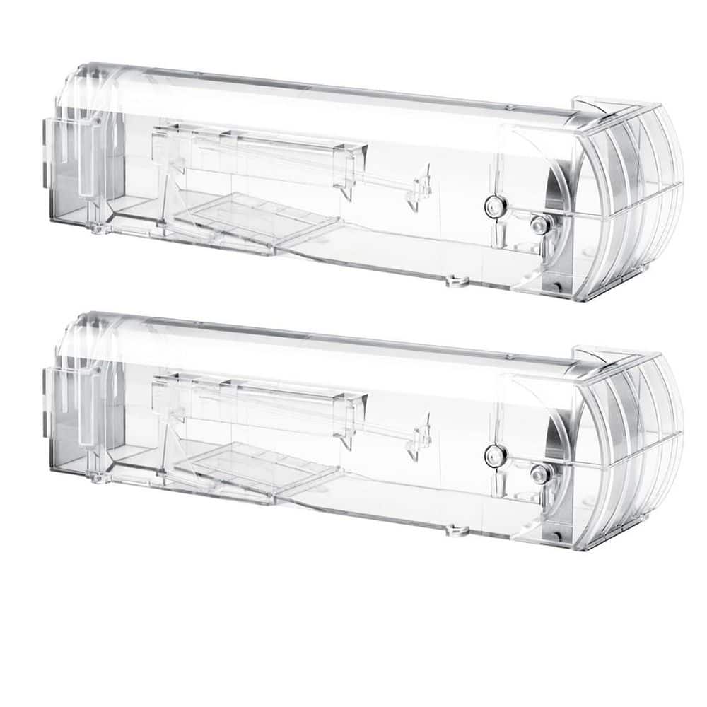 12.6 in. Enlarged Humane Mouse Trap with Robust Metal Door (2-Pack) - Hercitys