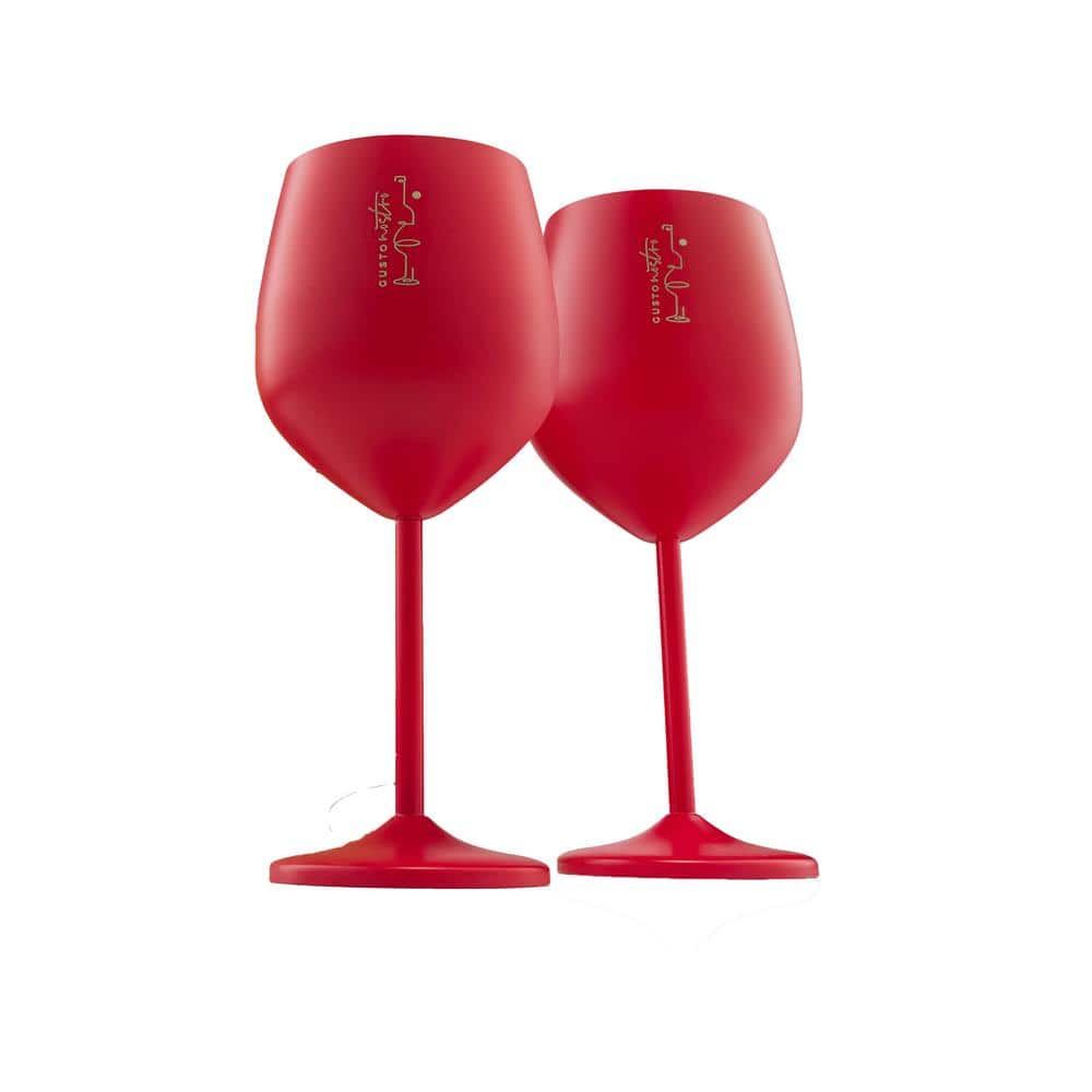 18 oz. Full-Bodied Red Outdoor Use Wine Glass (Set of 2) - Hercitys