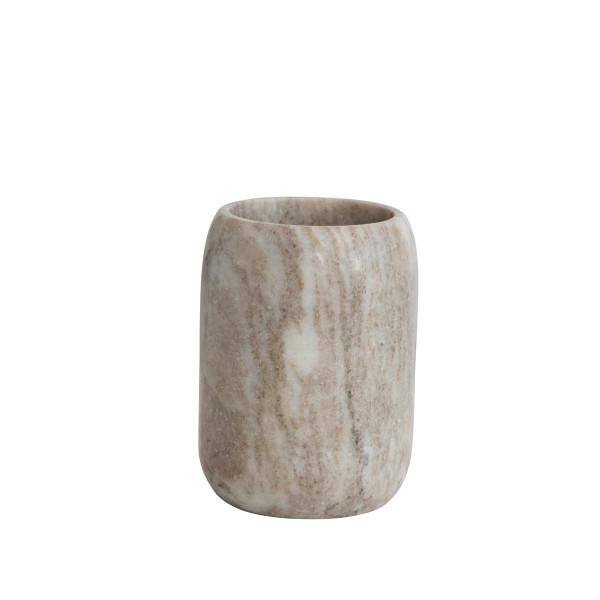 1-Piece Beige Marble Bottle Holder - Hercitys