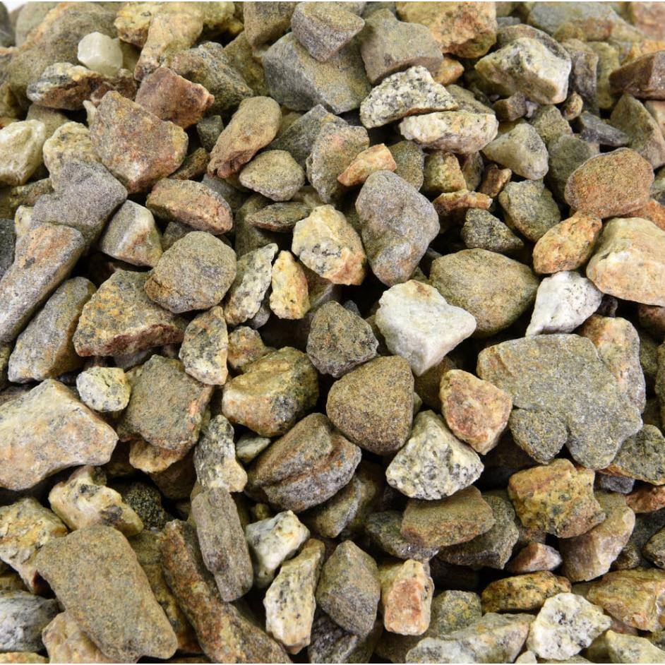 0.25 cu. ft. 1 in. to 3 in. Copper Canyon Crushed Landscape Rock for Gardening, Landscaping, Driveways and Walkways - Hercitys