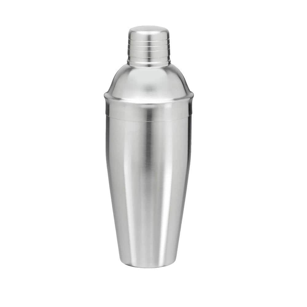 24 oz. Cocktail Shaker in Brushed Stainless Steel - Hercitys