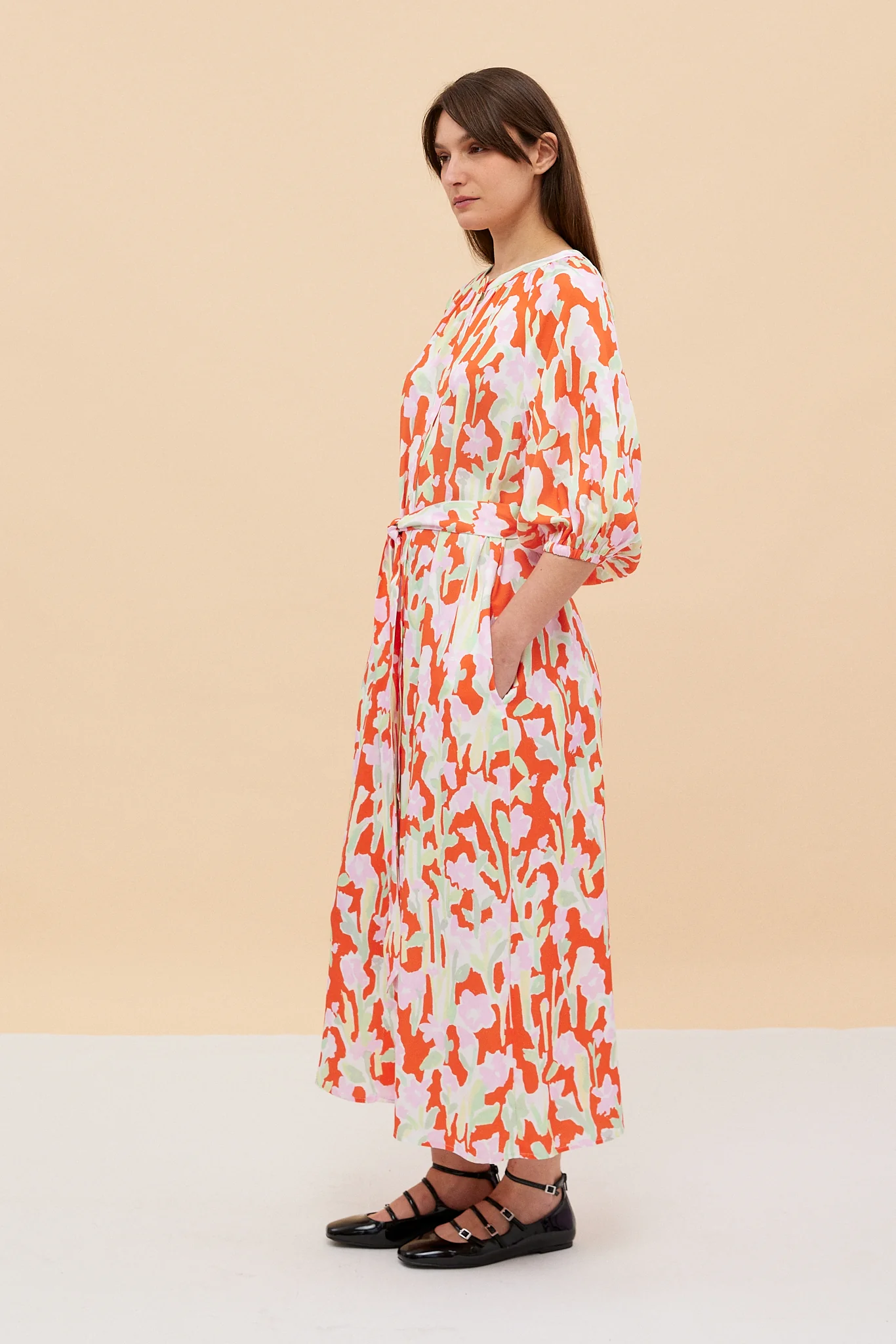 BLOSSOM DRESS - VIOLETS - Hercitys