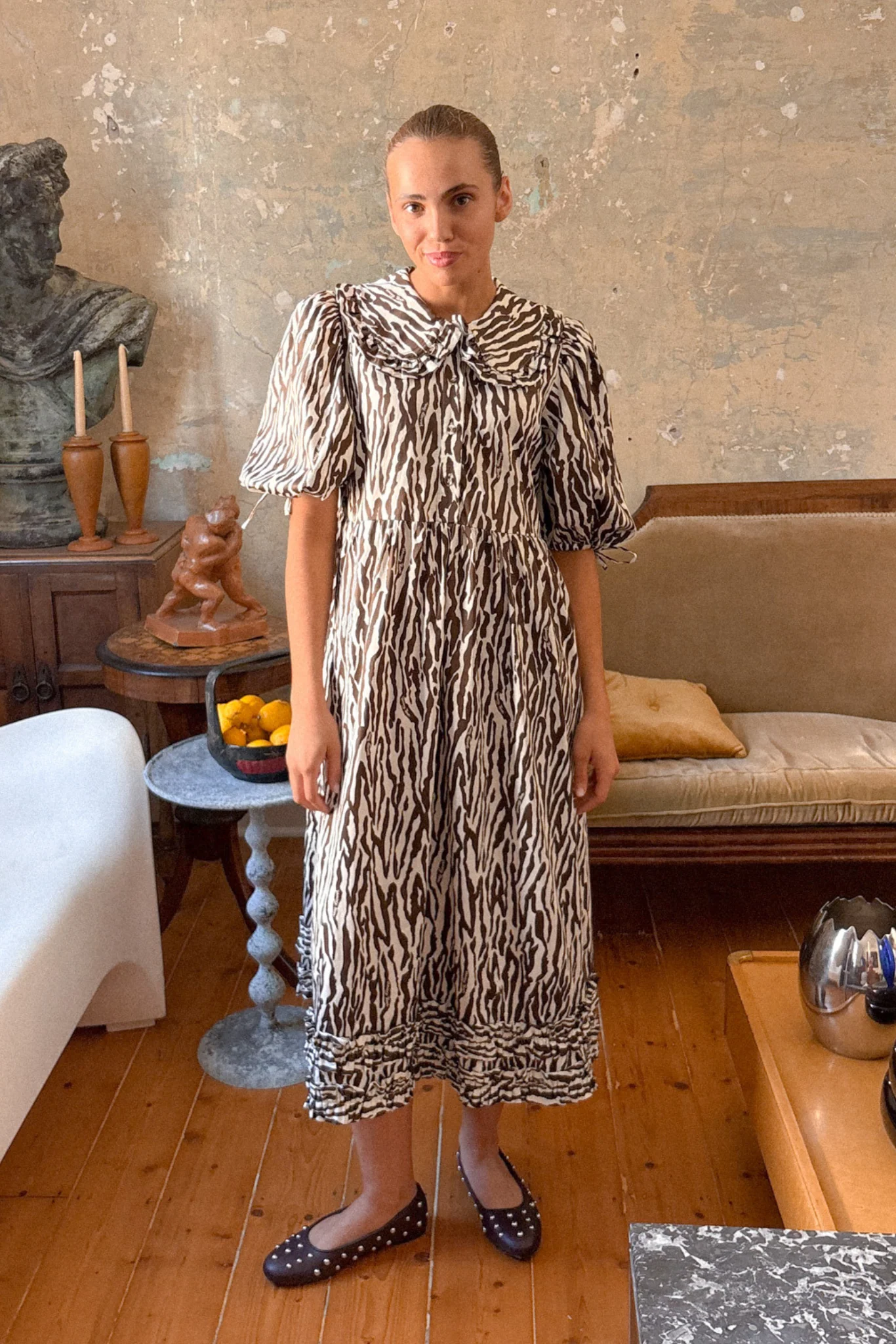 DOTTIE DRESS - ZEBRA - Hercitys