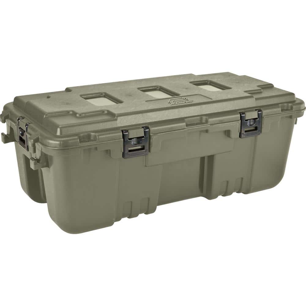 27-Gal. Hinged Storage Box in Olive Drab - Hercitys