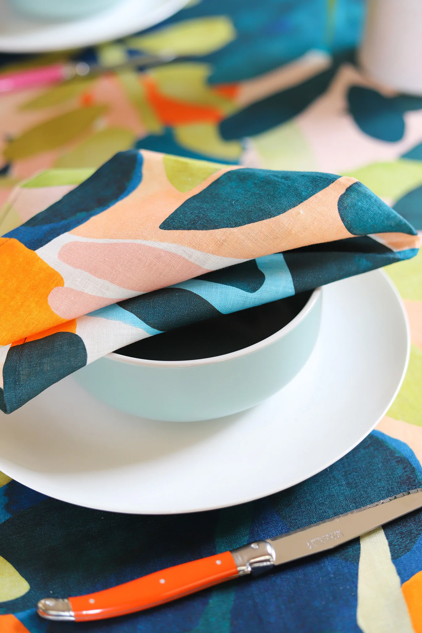 LINEN NAPKIN SET - TROPICA - Hercitys