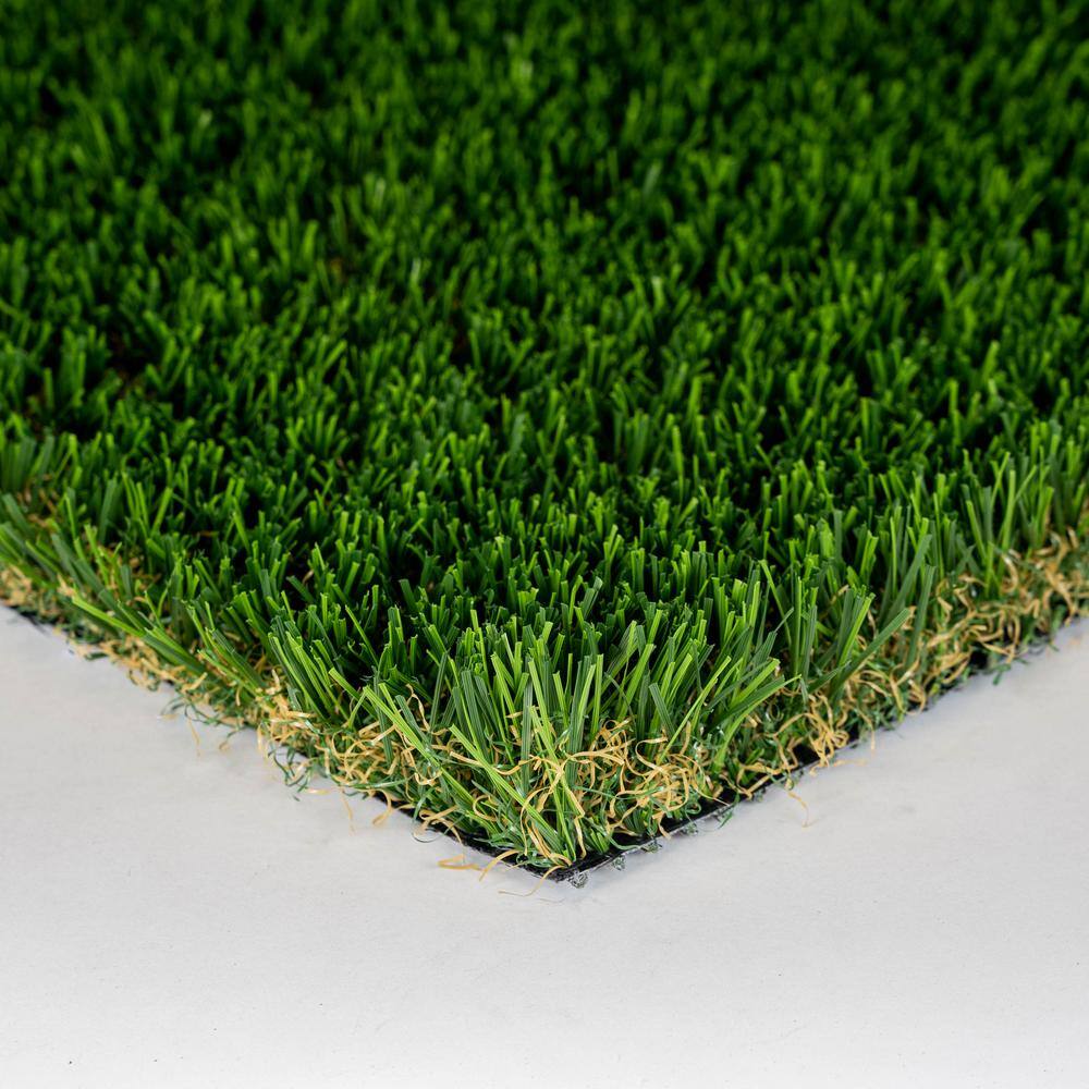 3D-W Pro 80 Spring 15 ft. Wide x Cut to Length Green Artificial Grass Carpet - Hercitys