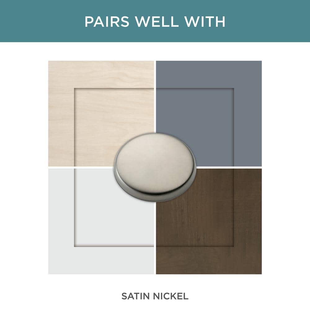 (10-Pack) Archways 3 in. (76 mm) Classic Satin Nickel Arch Cabinet Handle Drawer Pulls - Hercitys