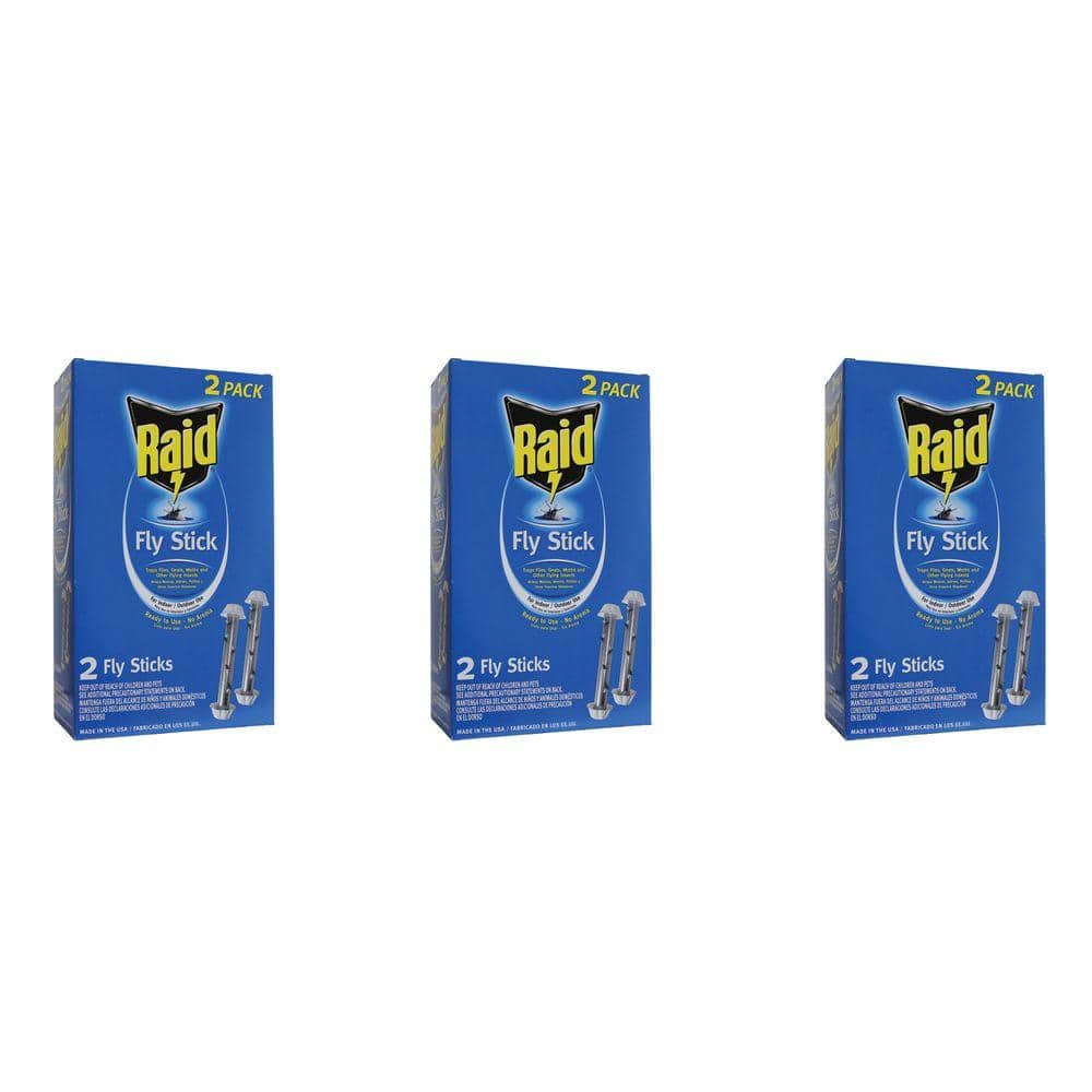 2 Jumbo Fly Sticks (3-Packs) - Hercitys