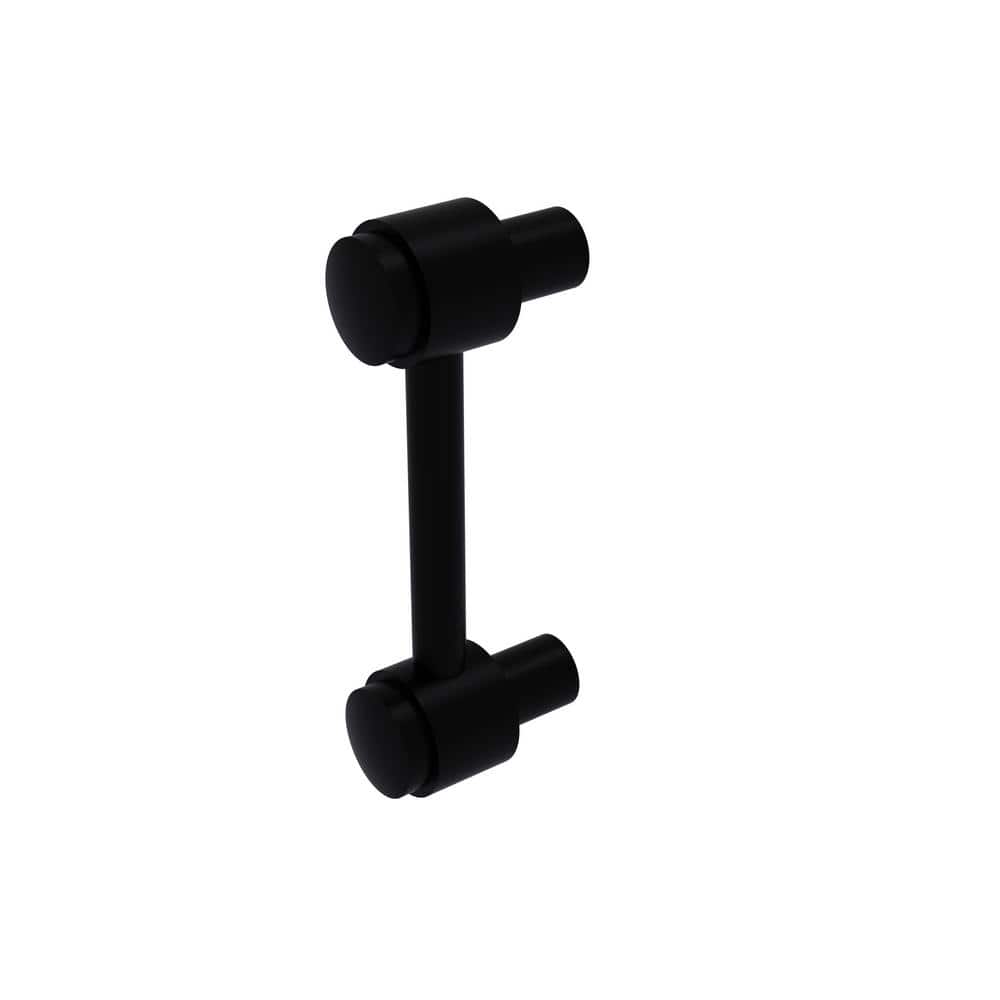 3 in. Modern Matte Black No Additional Features Cabinet Drawer Pull - Hercitys