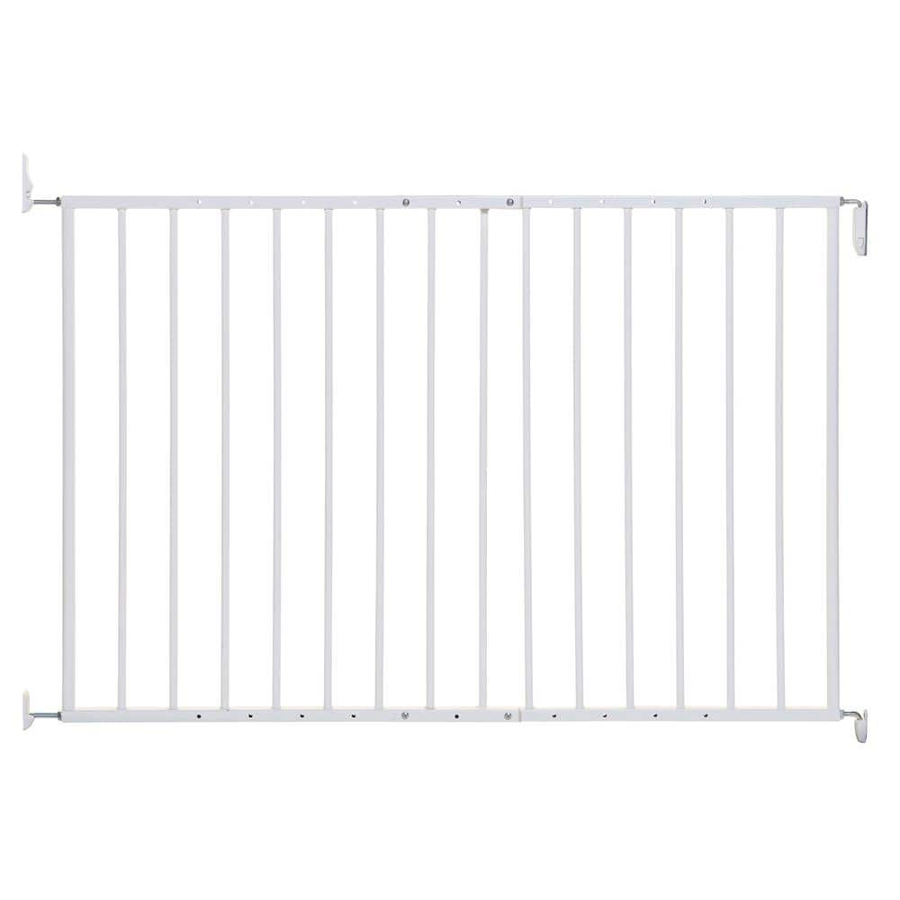 26.75 in. Tall Arizona Hardware Mounted Metal 26.75 in. – 44 in. Wide Baby Gate - Hercitys