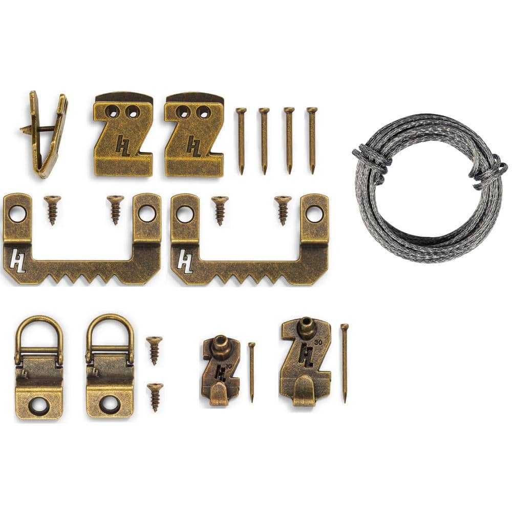 30 lb. Professional Canvas Flat Mount Hanging Kit - Hercitys