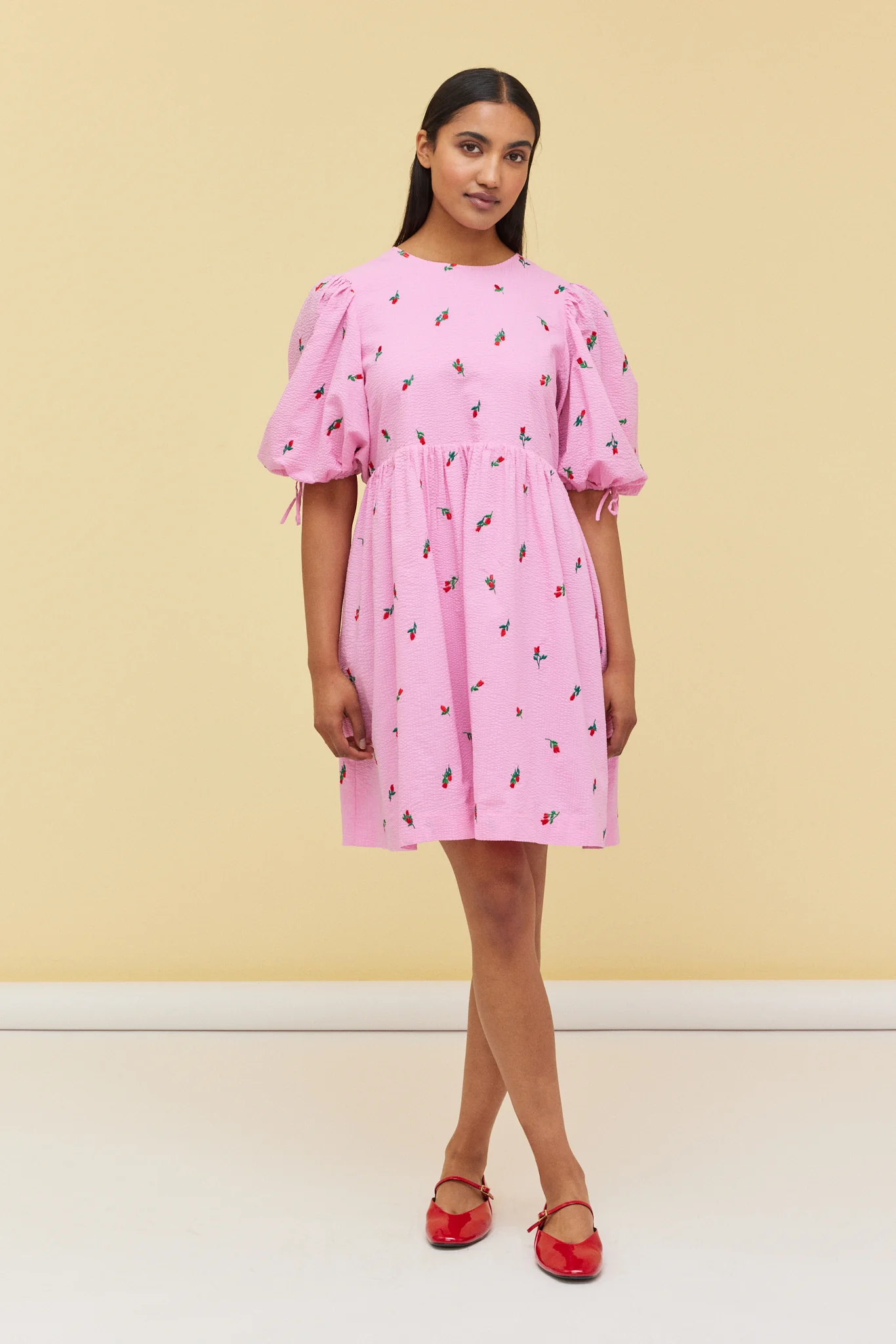 ROSSO DRESS - ROSES - Hercitys