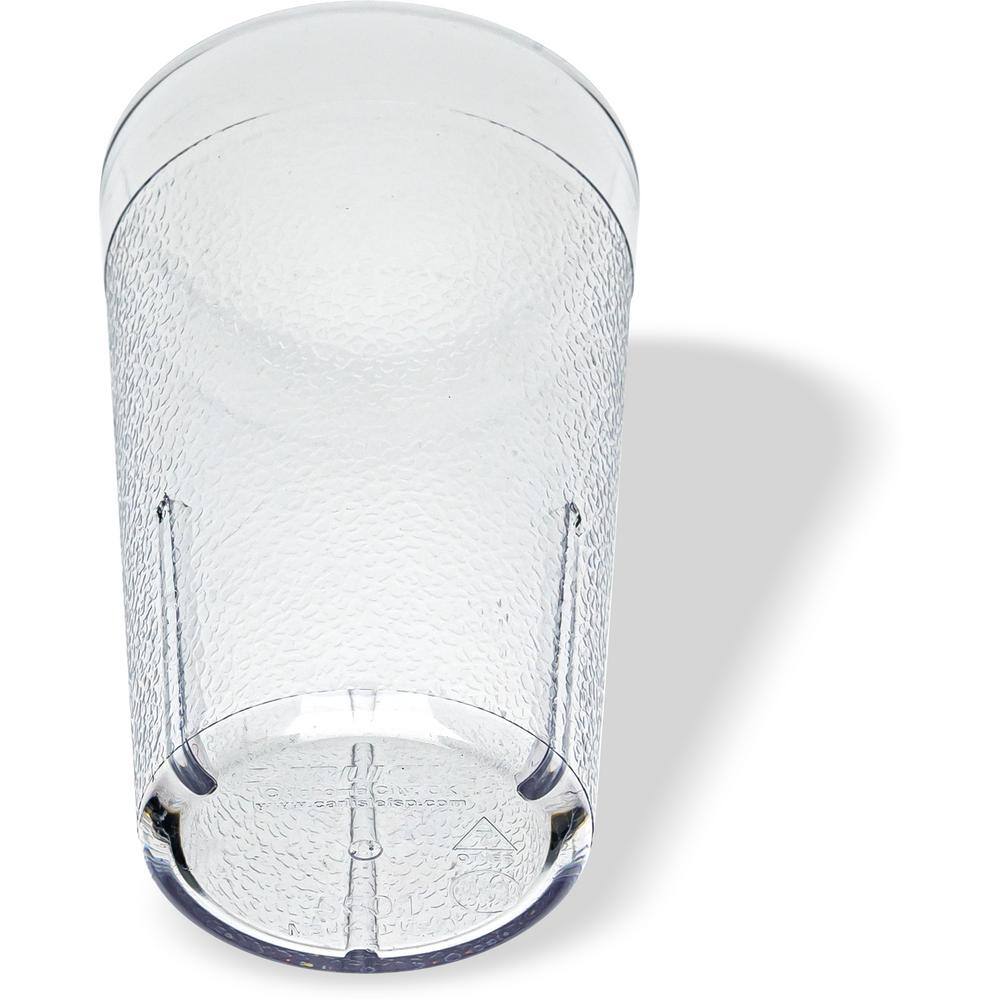 2.25 in. Diameter, 3.62 in. H, 5 oz. SAN Plastic Tumbler in Clear (Case of 72) - Hercitys