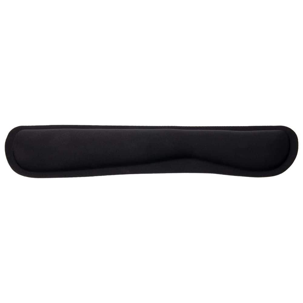 3 in. W Rectangle Black Memory Foam Ergonomic Keyboard and Mouse Wrist Rest Set, Black - Hercitys