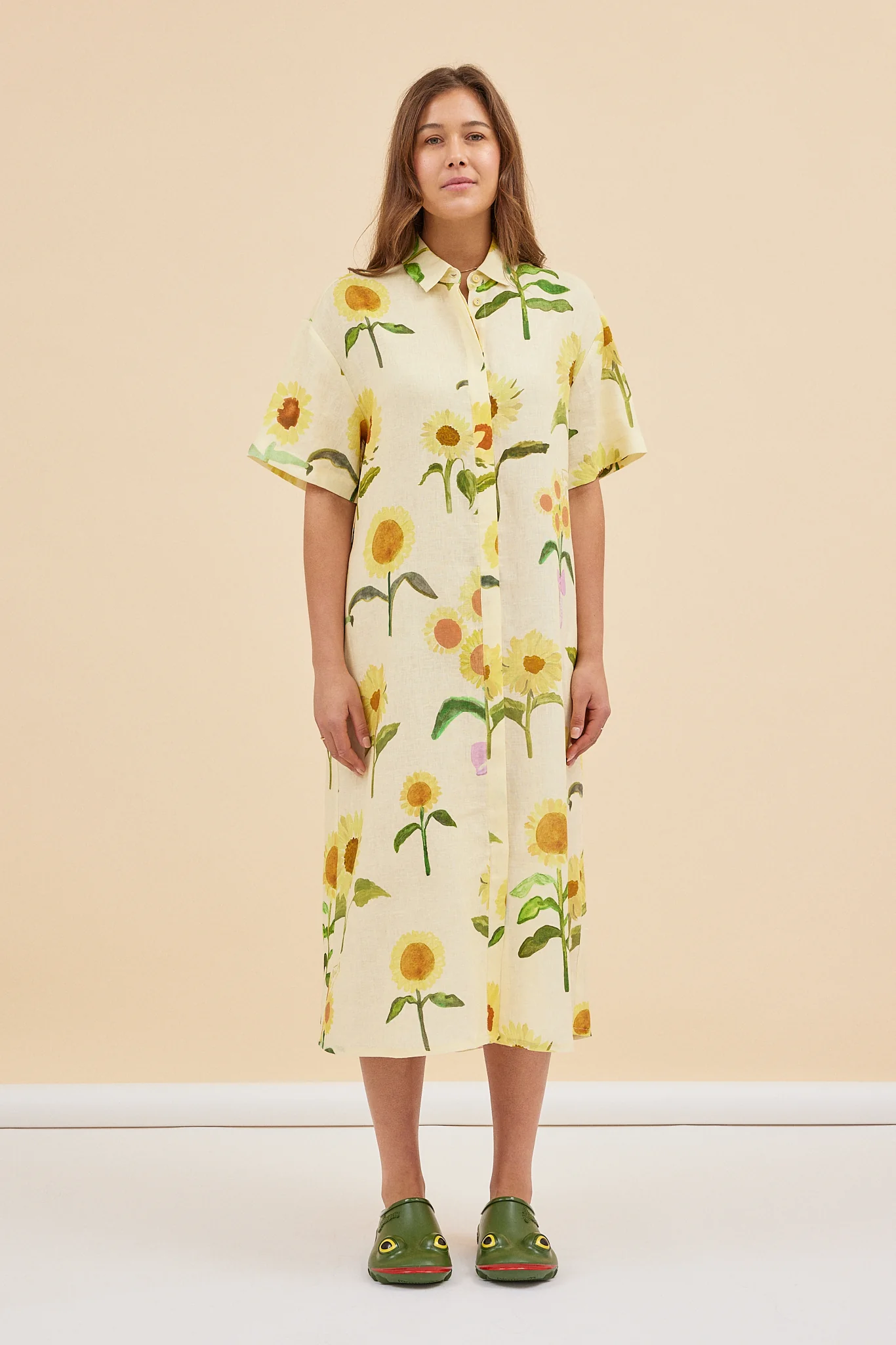 ALFRESCO DRESS - SUNFLOWER - Hercitys
