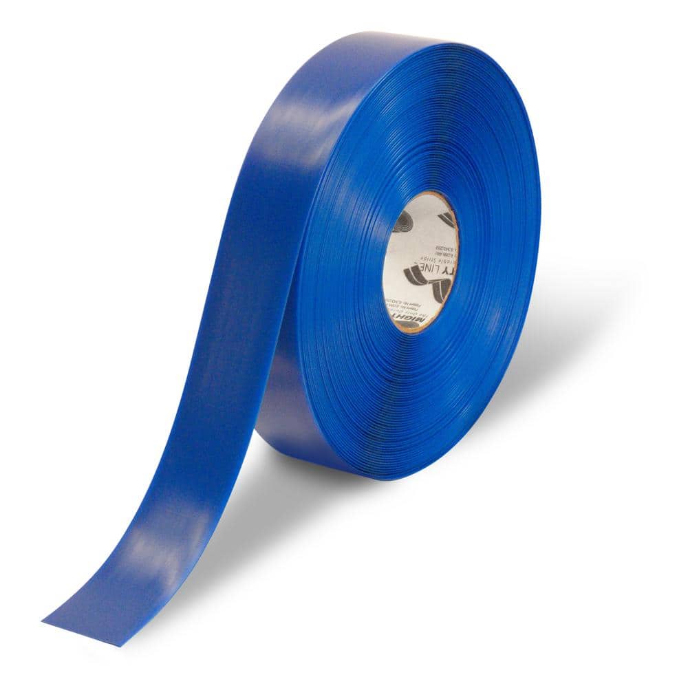 2 in. Blue Heavy-Duty Floor Tape 100 ft. Roll - Hercitys
