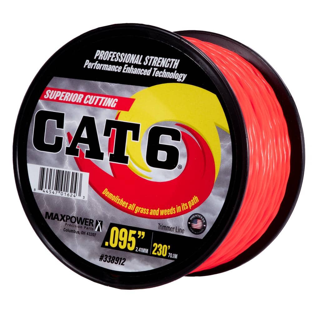 0.095 in. x 230 ft. CAT6 Twisted Trimmer Line - Hercitys