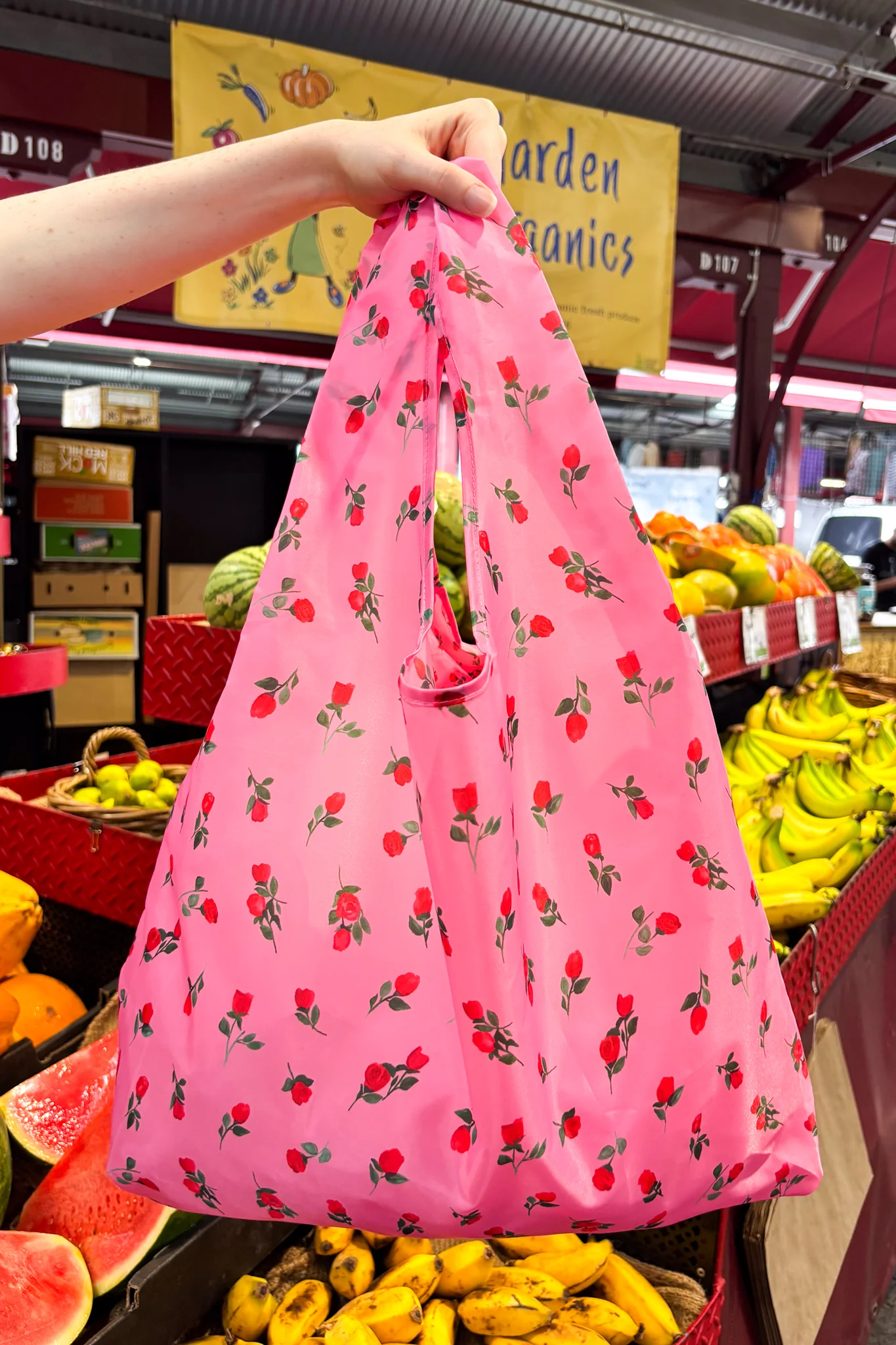 SHOPPING BAG - ROSES - Hercitys