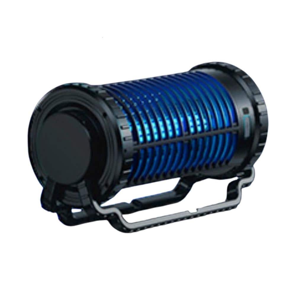 18-Watt Electronic Indoor/Outdoor Mosquito Repellent Electric Solar Cordless Mosquito Zapper IP66 Waterproof, Black - Hercitys