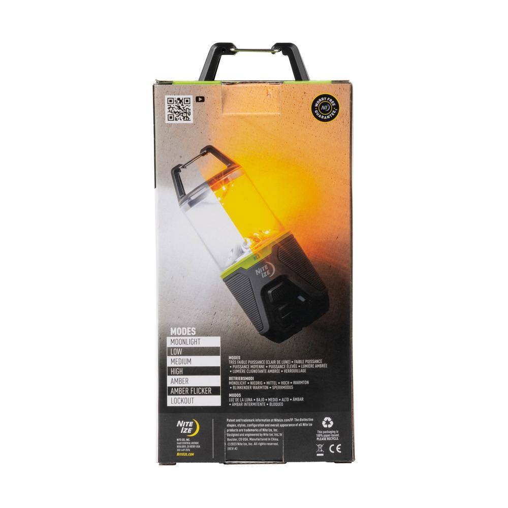 400 Lumens Radiant RL2 Rechargeable Lantern, USB Battery and Power Bank - Hercitys