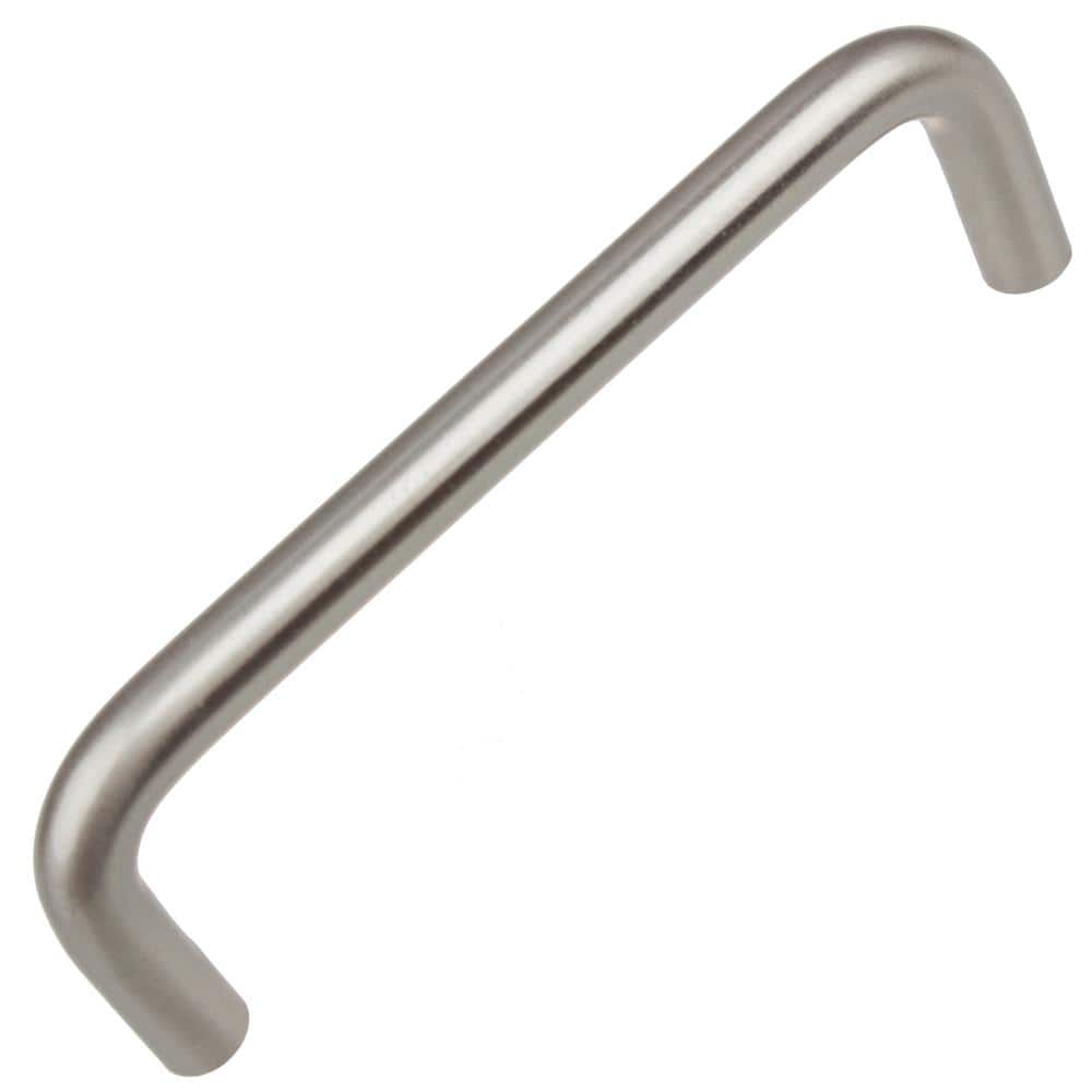 4 in. Center-to-Center Stainless Steel Solid Wire Cabinet Pulls (10-Pack) - Hercitys