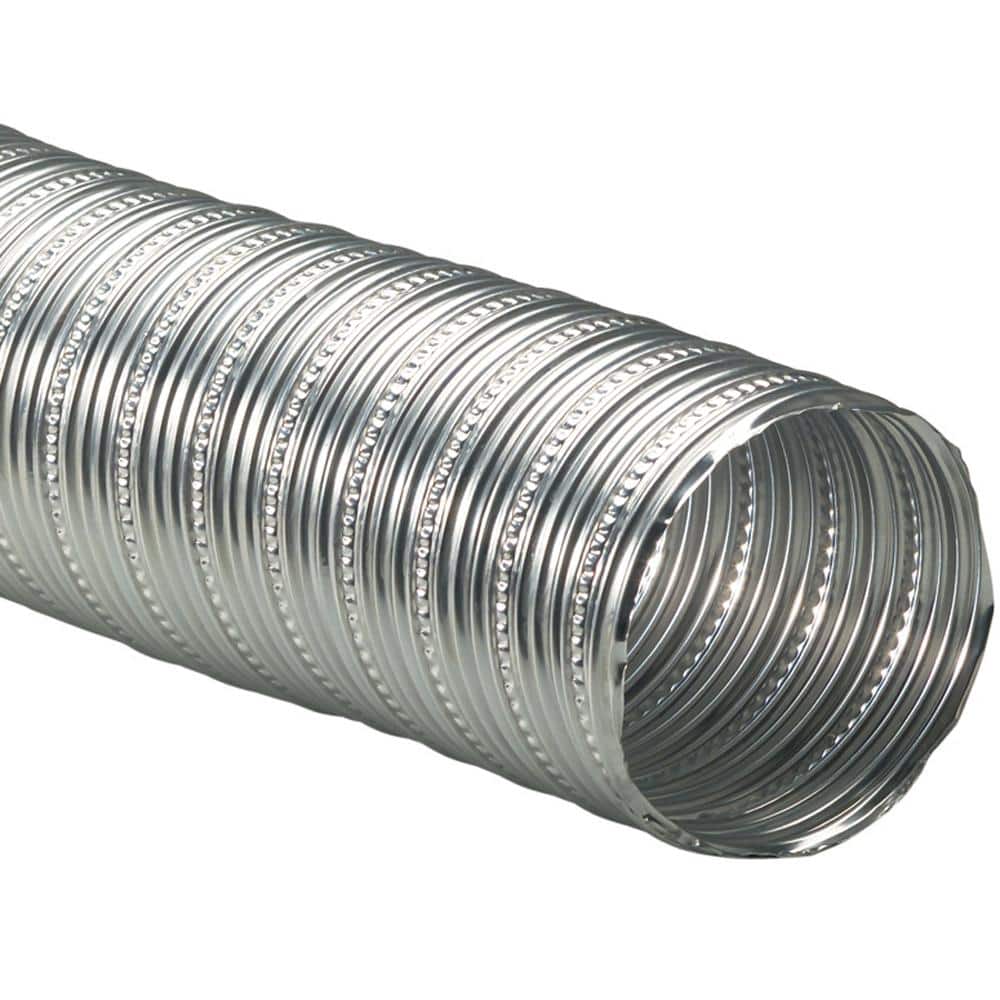 “Aluminum Flex 400” Hi-Temp Flexible Ventilation Duct Hose – 9 in. ID x 5 ft. - Hercitys